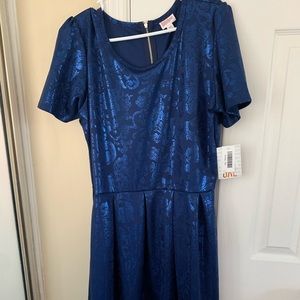 NWT 3X lularoe Amelia elegant dress
